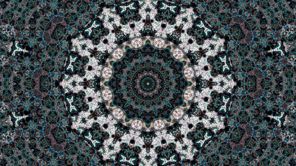 Wallpaper Abstract, Desktop, Blue, White, Mobile, Circles, Pattern, Shape, Art, Fractal