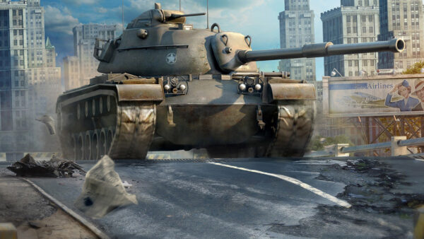 Wallpaper Desktop, M48A1, World, Tanks