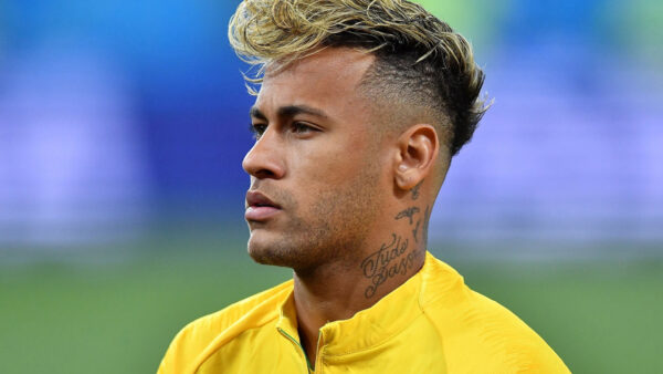 Wallpaper Santos, With, Yellow, Wearing, Neymar, Tattoo, Silva, Sports, Dress, Junior, Neck