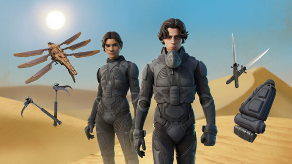 Wallpaper Dune, Skin, Fortnite