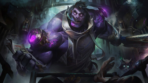 Wallpaper Dr., League, Legends, Mundo