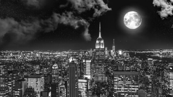 Wallpaper Travel, Background, Images, Cool, World, Building,, 4k, Desktop, Night, Phone, Pc, City, Mobile, Moon