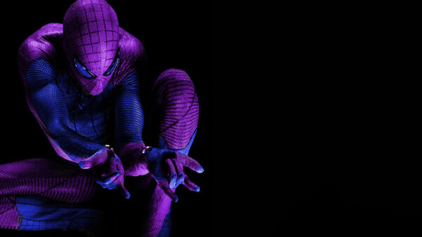 Wallpaper Spiderman, Desktop, Purple