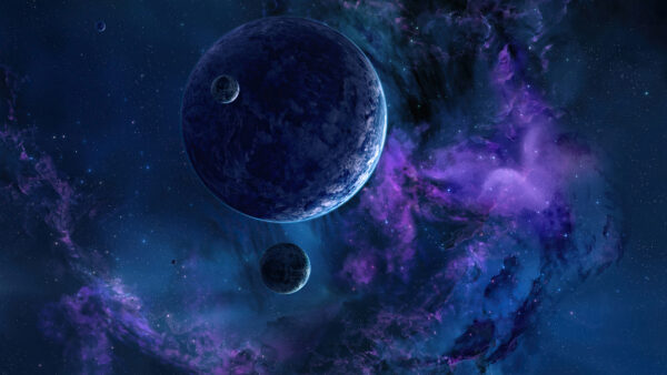 Wallpaper Purple, Earth, Starry, Desktop, Sky, Galaxy, Mobile, Space