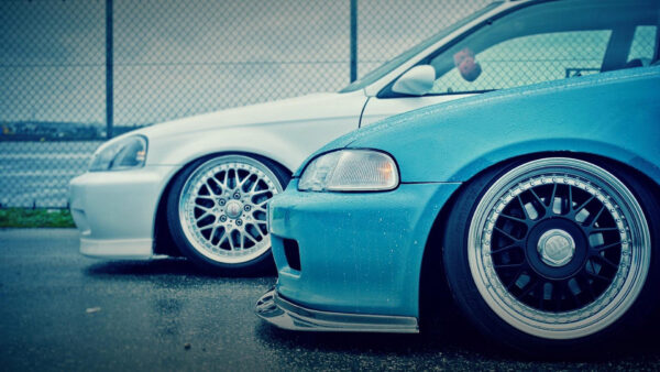 Wallpaper Classic, Cars, Honda, Civic, Desktop, CCW, Jdm