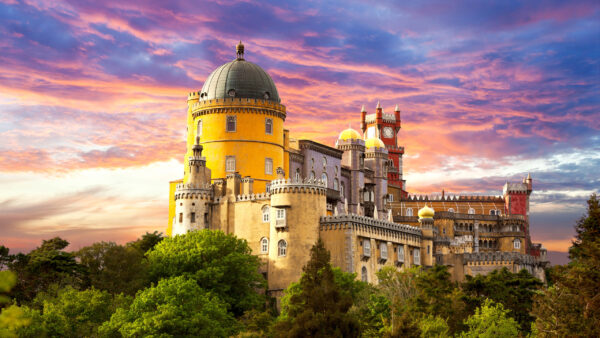 Wallpaper Palace, Travel, Portuguese, National, Sintra, Pena, Riviera