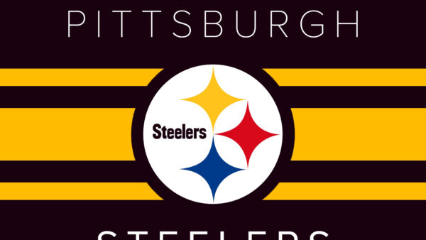 Wallpaper Steelers, Desktop, With, Lines, Background, Yellow, Pittsburgh, Maroon, And