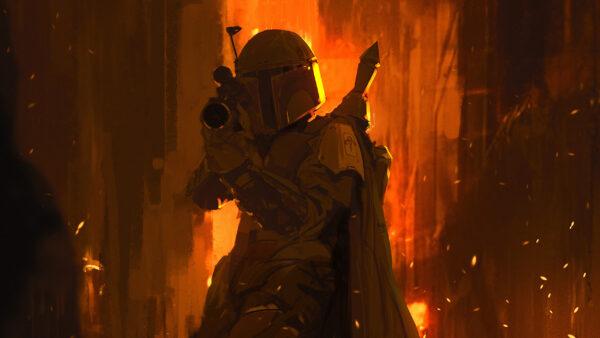 Wallpaper Fett, With, Desktop, Boba, Gun