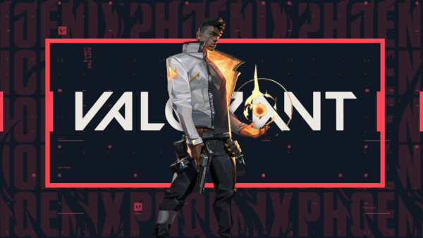 Wallpaper Ball, Phoenix, Fire, Valorant, Hand