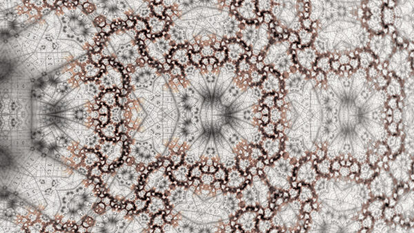 Wallpaper Mobile, Pattern, Desktop, Dark, Maroon, Abstract, Brown, Fractal, Abstraction