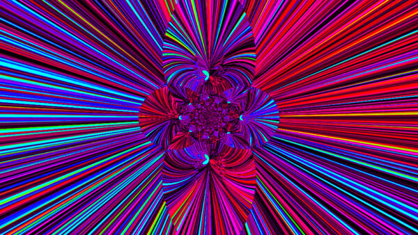 Wallpaper Flower, Colorful, Lines, Shapes, Trippy, Art, Pattern