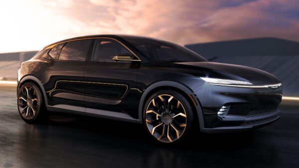 Wallpaper Chrysler, 2022, Cars, Graphite, Concept, Airflow