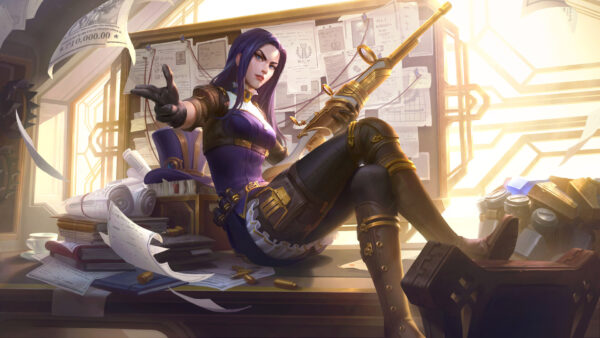 Wallpaper League, Caitlyn, Legends