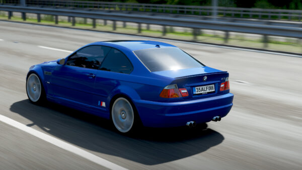 Wallpaper Car, Forza, E46, Blue, Horizon, Bmw