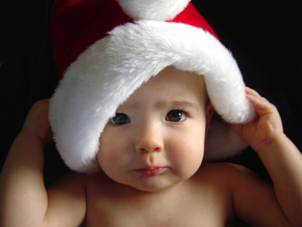 Wallpaper Christmas, Baby, Cute