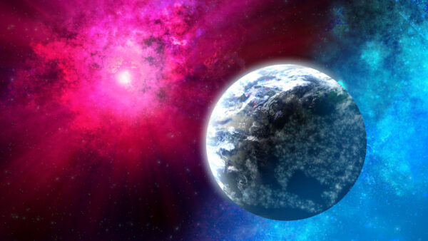 Wallpaper Colorful, Space, Planet