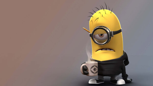 Wallpaper Cool, Movies, 4k, Wallpaper, Coffee, Monitor, Images, Minion, Download, Free, Desktop, Dual, Pc, Background, Time
