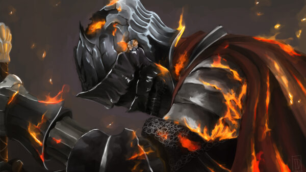 Wallpaper Knight, Warrior, III, Desktop, Dark, Souls, Armor, Games
