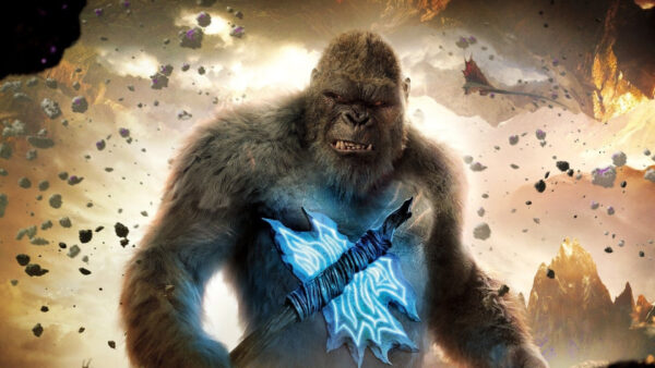 Wallpaper Godzilla, Kong, 2021, Vs.