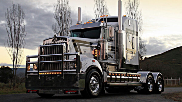 Wallpaper Truck, Cars, Takuache, White, Kenworth