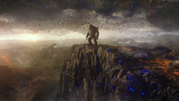 Wallpaper Godzilla, Kong, Vs., Rock