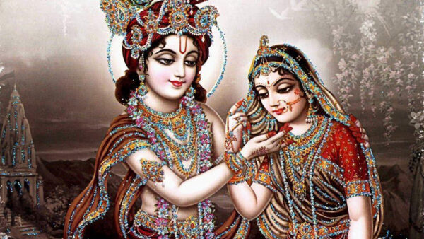 Wallpaper Radha, Krishna, Beautiful, Desktop, With