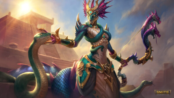 Wallpaper Smite, Medusa