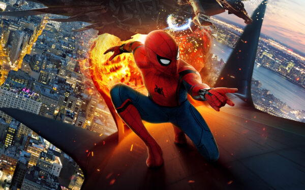 Wallpaper Man, Spider, Homecoming