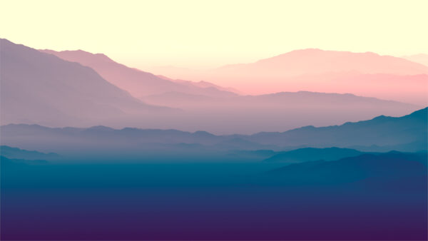 Wallpaper Purple, Horizon, Landscape