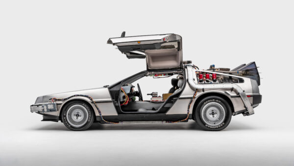 Wallpaper Future, DeLorean, DMC-12, Back, The