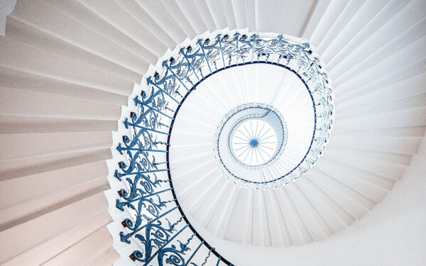 Wallpaper Spiral, Staircase