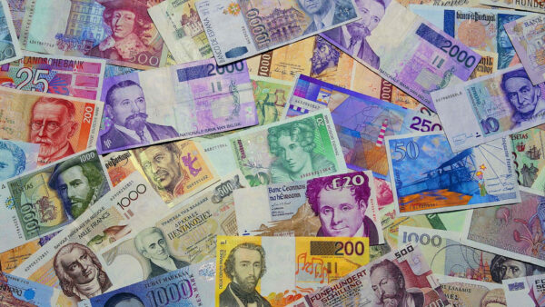 Wallpaper Desktop, Money, Colorful, Currencies