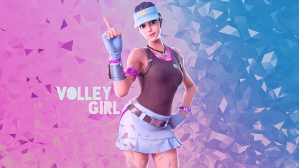 Wallpaper Background, Desktop, With, Bruh, Pink, And, Blue, Girl, Volley