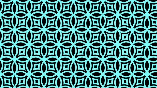 Wallpaper Green, Black, Shapes, Abstract, Desktop