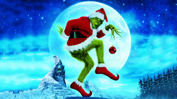 Wallpaper Grinch, The, Stole, Desktop, Christmas, Background, How, Moon