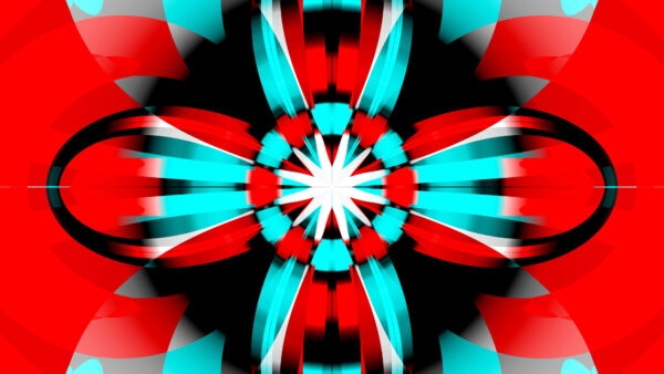 Wallpaper Blue, Mobile, Pattern, Abstract, Red, Art, Desktop, Fractal, Black, Reflection