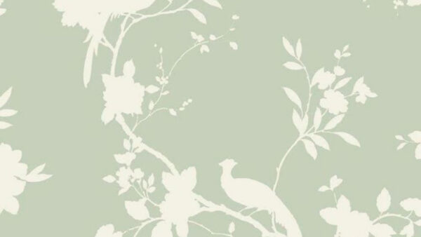 Wallpaper Green, Sage, Painting