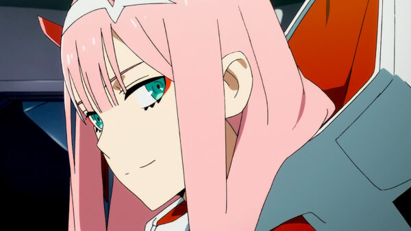 Wallpaper Eyes, Pink, With, Hiro, Hair, Green, Desktop, FranXX, Darling, Two, Anime, Zero