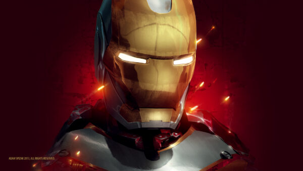 Wallpaper Iron, Man, Artwork