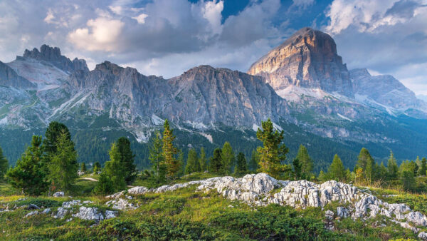 Wallpaper Alps, Nature, Italy, Dolomites, Mountain, Cloud, Cliff, Desktop
