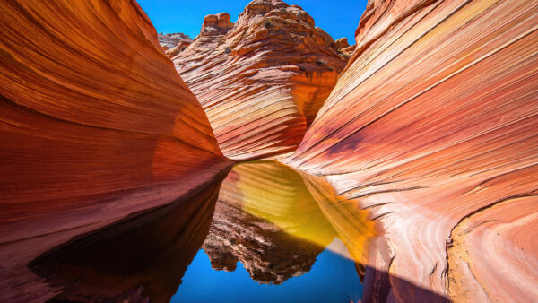 Wallpaper With, Nature, Desktop, Mobile, Lake, Canyon, Reflection