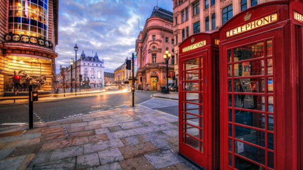Wallpaper Europe, Hintergrundbilder, London, Street, England