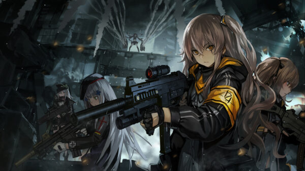 Wallpaper HK416, And, Games, Desktop, Frontline, G11