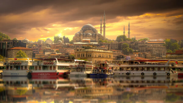 Wallpaper Mosque, Travel, Istanbul, City, Turkey, Sultan, Ahmed
