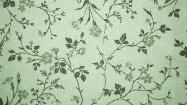 Wallpaper Green, Sage, Fabric, Texture, Floral, Print
