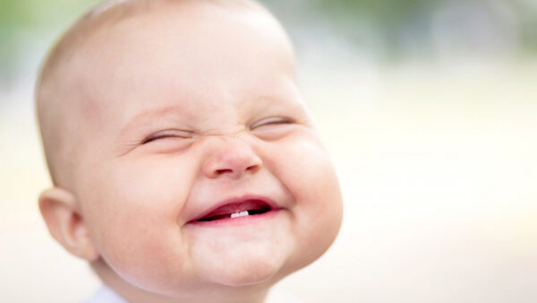 Wallpaper Background, Funny, Face, Smile, White, Baby