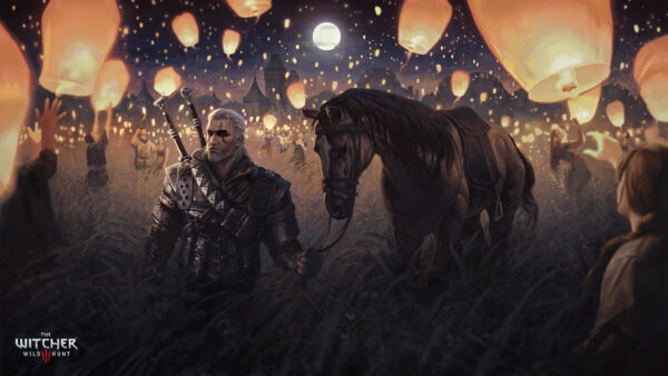 Wallpaper Geralt, Rivia, The, Witcher, Wild, Hunt
