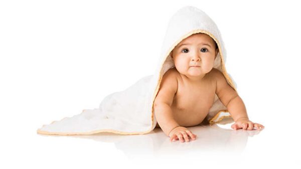 Wallpaper With, Lying, Towel, Cute, Floor, Covering, Down, Cloth, White, Toddler