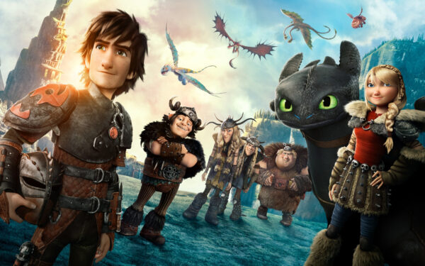 Wallpaper Your, Train, Dragon, Movie