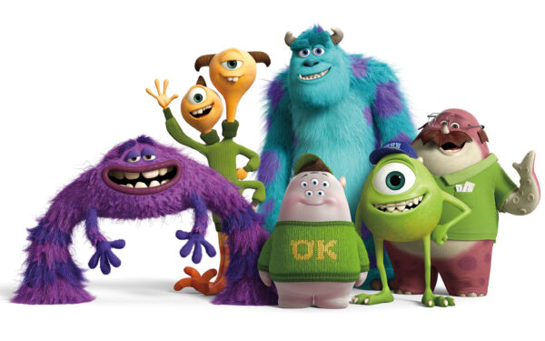 Wallpaper Monsters, University, Pixars